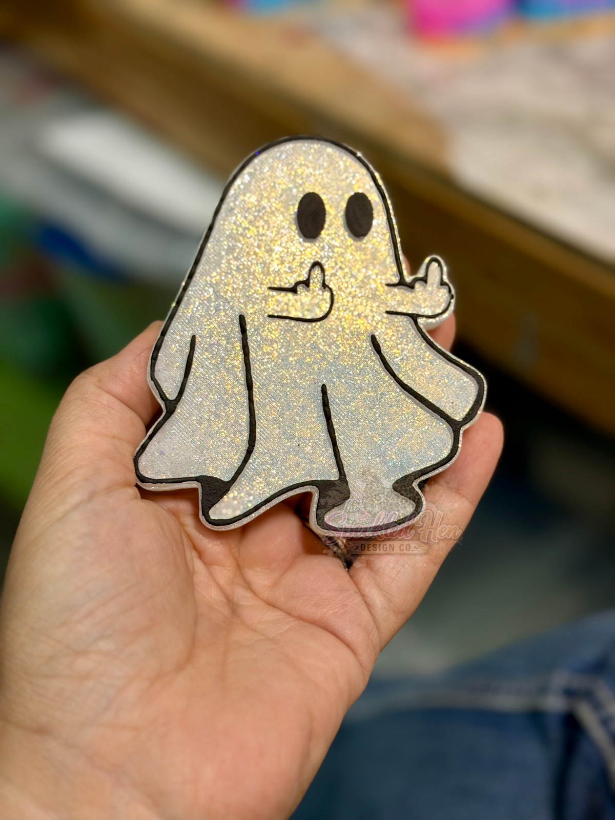 Ghost Flipping Bird | High Maintenance