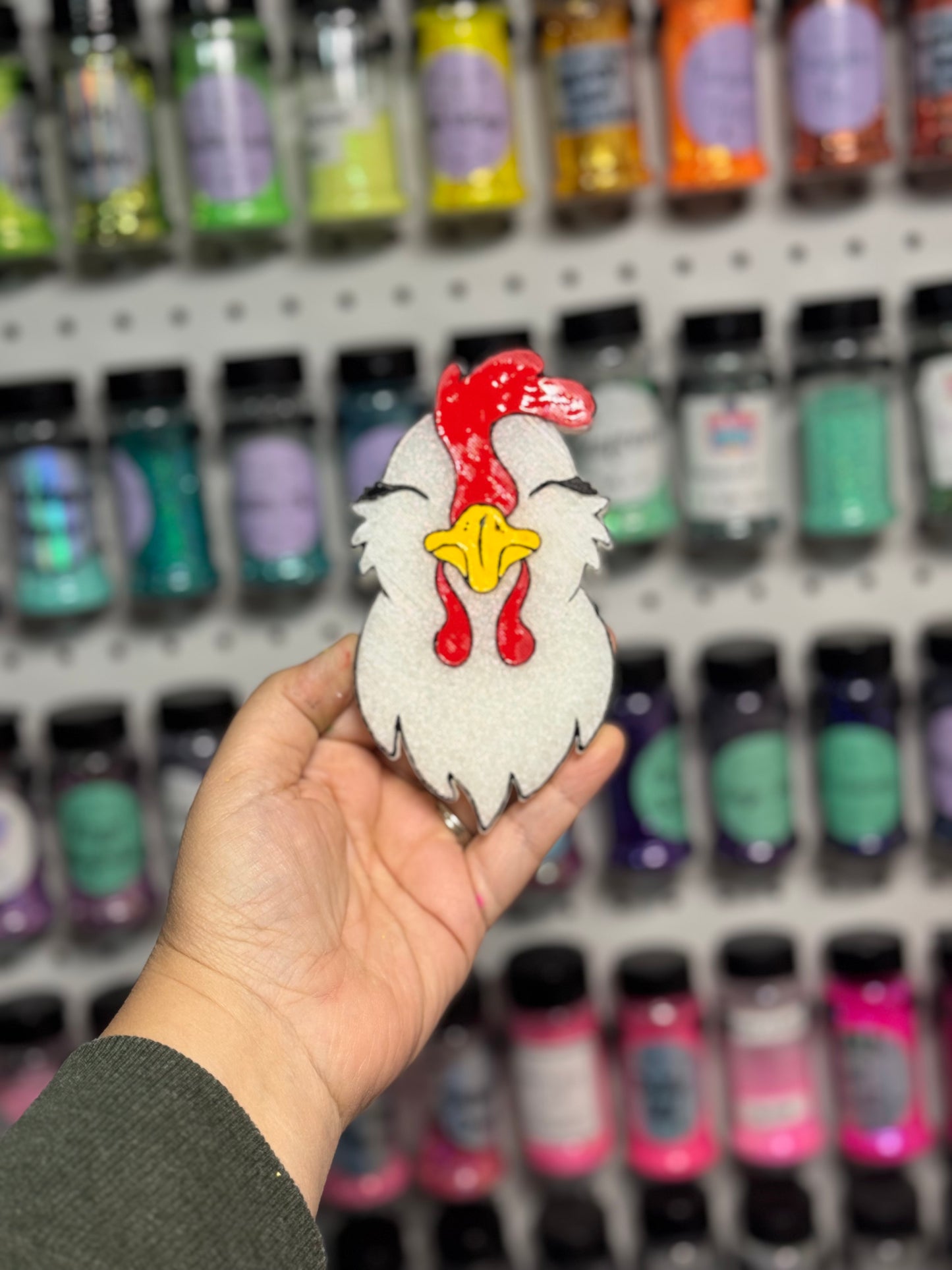 Chicken with lashes