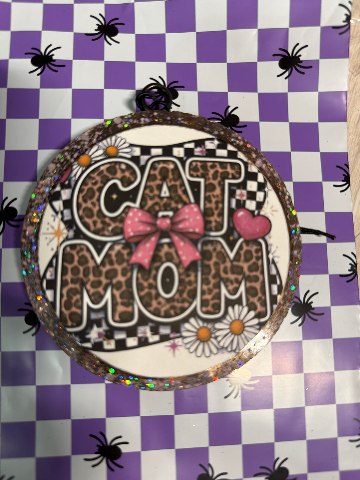 Cat Mom Car Freshie | Bare Vanilla