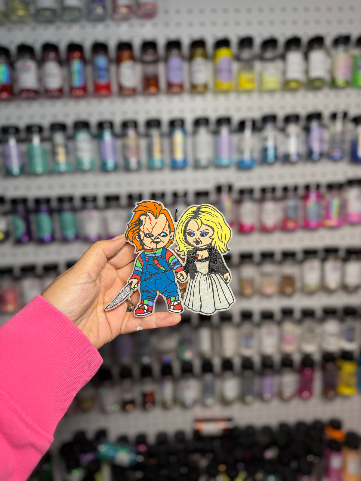 Chucky & Tiffany Freshie | Pumpkin Berry Frappe