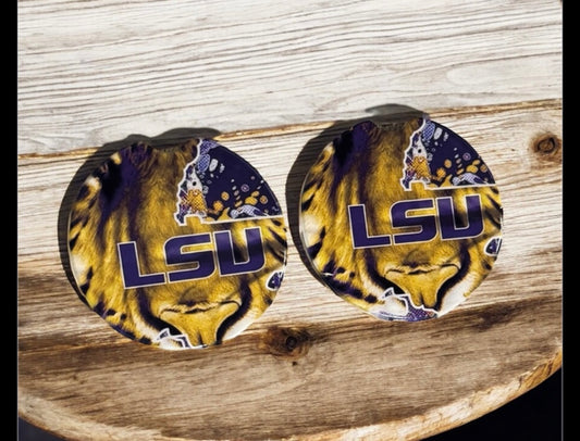 Custom Ceramic Car Coasters