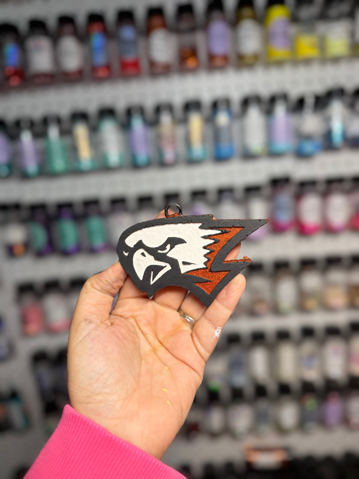 Falcon Bird Freshie | Orange Sherbet Dreamsicle