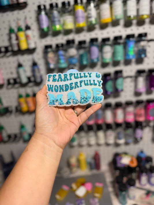 Fearfully and Wonderfully Made Car Freshie