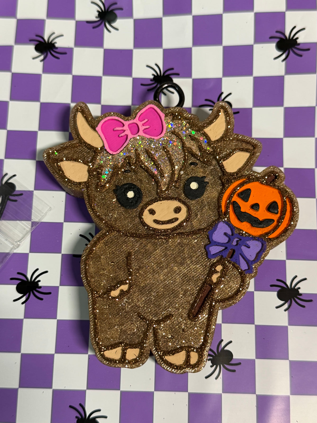 Trick or Treat Cow Car Freshener |Baja Cactus + Clean Cotton