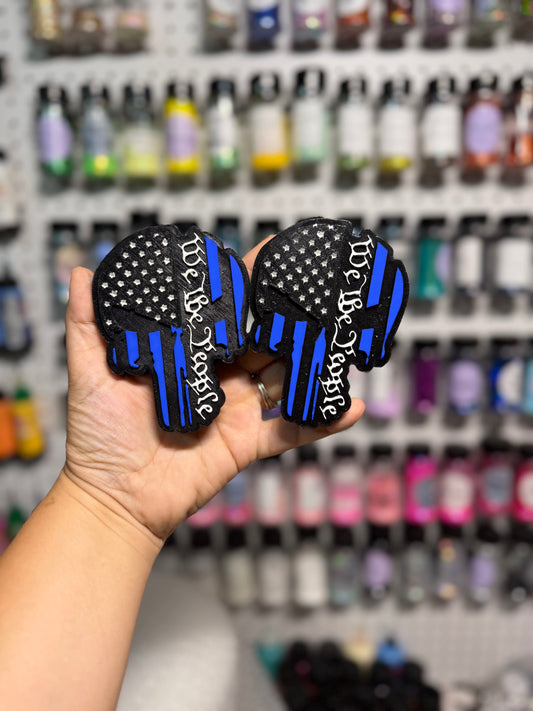 We the People Skull Freshie