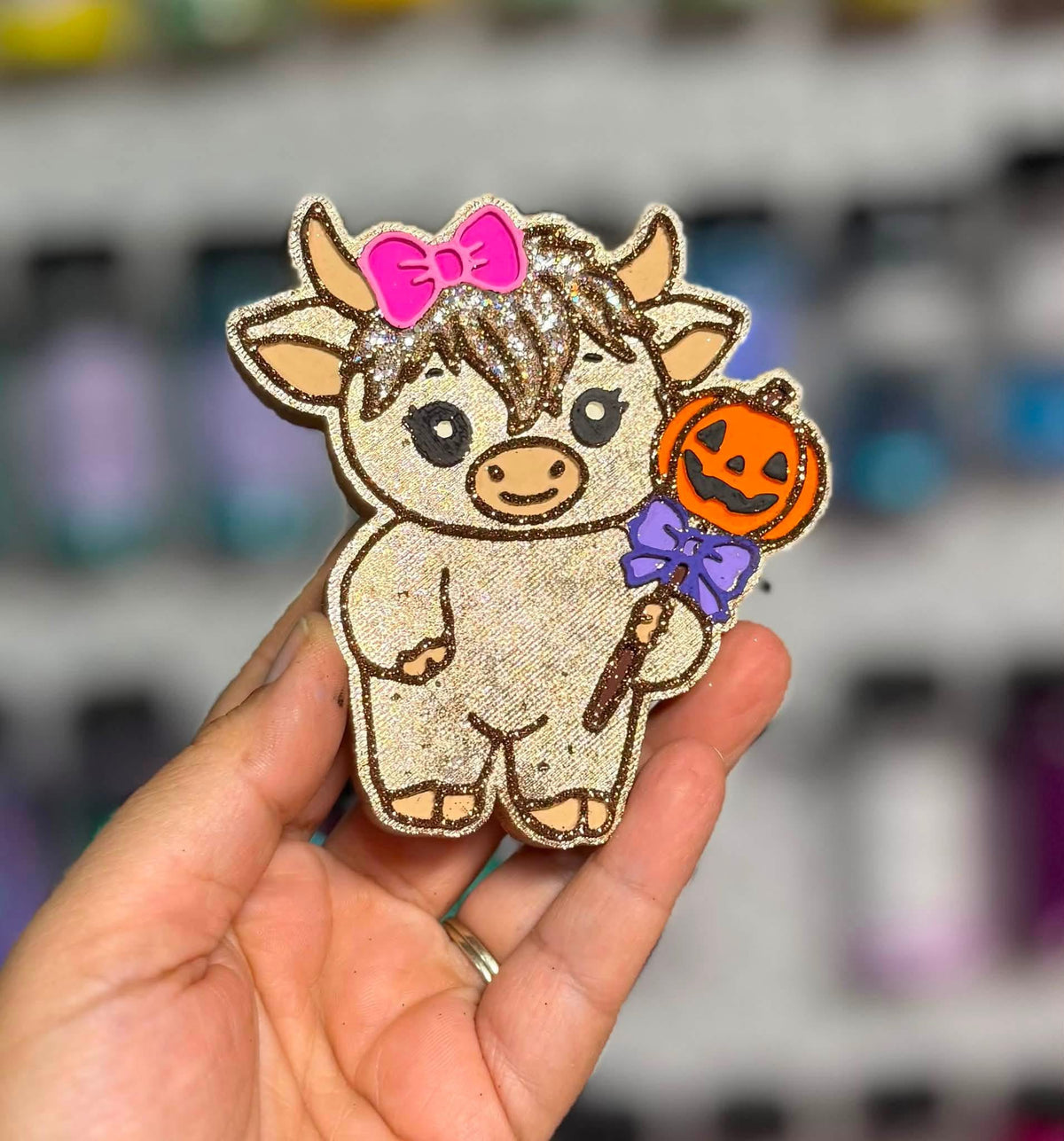 Trick or Treat Cow Freshie