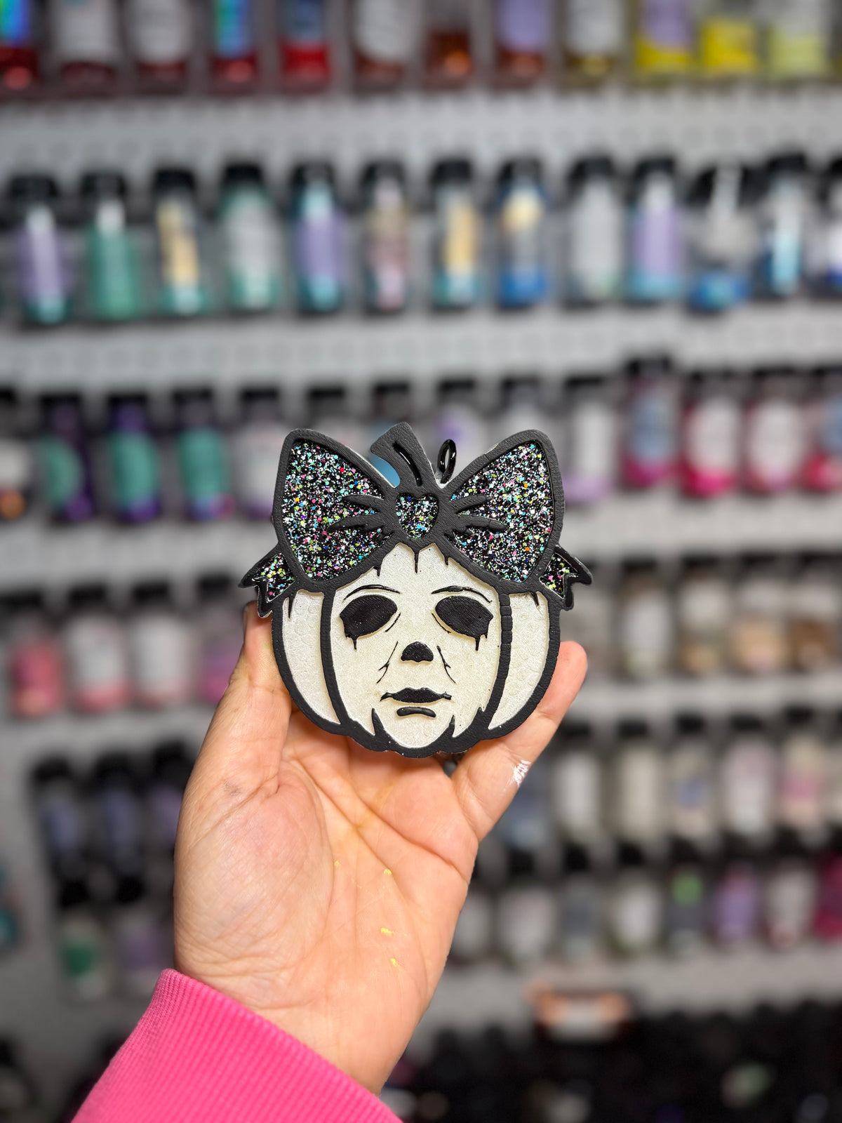 Michael Myers Pumpkin Head Freshie | Fall Festival