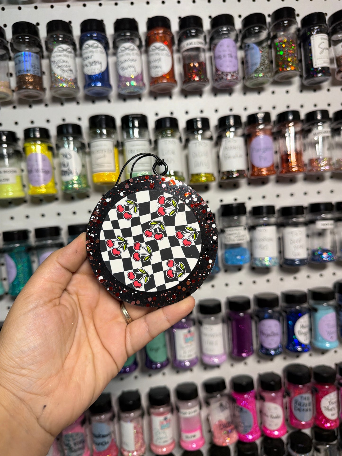 Round Cardstock Freshie