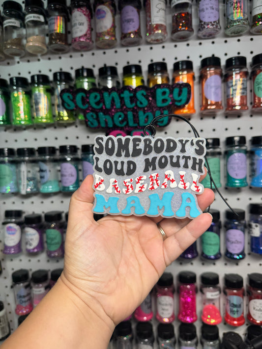 Loud Mouth Baseball Mama